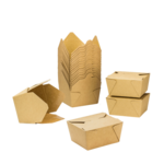 To-Go Container, 30 oz, Brown, Paper, (450/Case), Karat FP-FTG30K