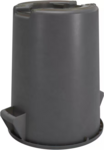 Carlisle Trash Can, 20 Gal, Gray, LLDPE, Carlisle 84102023