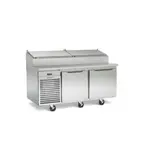 Traulsen TS066HT Refrigerated Counter, Pizza Prep Table