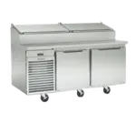 Traulsen TS072HT Refrigerated Counter, Pizza Prep Table