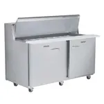 Traulsen UPT6012-LL-SB Refrigerated Counter, Sandwich / Salad Unit
