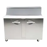 Traulsen UPT7212-RR-SB Refrigerated Counter, Sandwich / Salad Unit