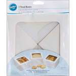 WILTON ENTERPRISES INC Treat Box, 8x8x4, White, Paperboard, (108/Case) Wilton BAKE-012896