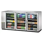 True TBB-24GAL-72G-S-HC-LD Back Bar Cabinet, Refrigerated