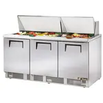 True TFP-72-30M Refrigerated Counter, Mega Top Sandwich / Salad Un