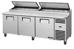 True TPP-AT2-93-HC~SPEC3 Refrigerated Counter, Pizza Prep Table