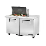 True TSSU-48-12M-B-HC Refrigerated Counter, Mega Top Sandwich / Salad Un