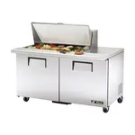 True TSSU-60-18M-B-HC Refrigerated Counter, Mega Top Sandwich / Salad Un