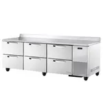 True TWT-93D-6-HC~SPEC3 Refrigerated Counter, Work Top