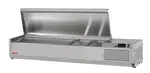 Turbo Air CTST-1200-N Refrigerated Countertop Pan Rail