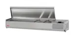 Turbo Air CTST-1500-N Refrigerated Countertop Pan Rail