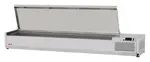 Turbo Air CTST-1800-13-N Refrigerated Countertop Pan Rail