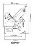 Turbo Air GS-12A Food Slicer, Electric