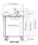 Turbo Air JST-72-N Refrigerated Counter, Sandwich / Salad Unit