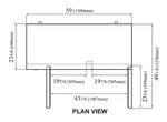 Turbo Air JUR-60S-N6 Refrigerator, Undercounter, Reach-In