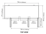 Turbo Air JUR-72-G-N Refrigerator, Undercounter, Reach-In