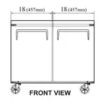 Turbo Air MUR-36L-N6 Refrigerator, Undercounter, Reach-In