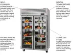 Turbo Air PRO-50R-G-N Refrigerator, Reach-in