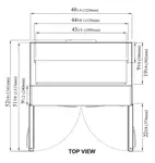 Turbo Air PST-48-N Refrigerated Counter, Sandwich / Salad Unit