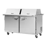 Turbo Air PST-60-24-N-DS Refrigerated Counter, Mega Top Sandwich / Salad Un