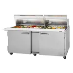 Turbo Air PST-72-30-N-CL Refrigerated Counter, Mega Top Sandwich / Salad Un
