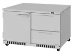 Turbo Air PUR-48-D2R(L)-FB-N Refrigerator, Undercounter, Reach-In