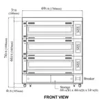 Turbo Air RBDO-43U Oven, Deck-Type, Electric