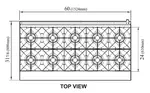 Turbo Air TAR-10 Range, 60" Restaurant, Gas