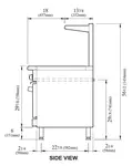 Turbo Air TAR-36G-LP Range, 36" Restaurant, Gas