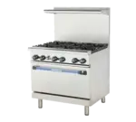 Turbo Air TAR-6 Range, 36" Restaurant, Gas