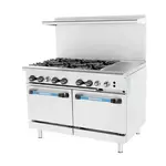 Turbo Air TARG-6B12G Range, 48" Restaurant, Gas