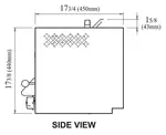 Turbo Air TASM-36 Salamander Broiler, Gas