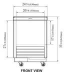 Turbo Air TBC-24SD-GF-N6 Glass Froster