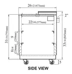 Turbo Air TBC-50SD-GF-N Glass Froster