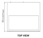 Turbo Air TCGB-36UF-W(B)-N Display Case, Refrigerated