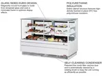 Turbo Air TCGB-60UF-CO-W(B)-N Display Case, Refrigerated