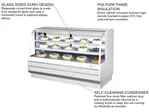 Turbo Air TCGB-72-W(B)-N Display Case, Refrigerated Bakery