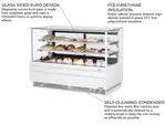 Turbo Air TCGB-72UF-W(B)-N Display Case, Refrigerated