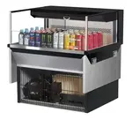 Turbo Air TOM-36L-UF-W(B)-1SI-N Display Case, Refrigerated, Drop In