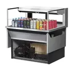 Turbo Air TOM-36L-UFD-S-1SI-N Display Case, Refrigerated, Drop In