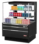 Turbo Air TOM-36L-UFD-W(B)-3S-N Merchandiser, Open Refrigerated Display