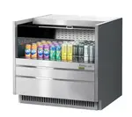 Turbo Air TOM-36UC-S-N Display Case, Refrigerated, Drop In