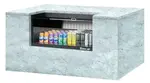 Turbo Air TOM-36UC-W(B)-N Display Case, Refrigerated, Drop In