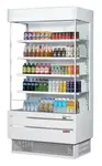 Turbo Air TOM-40SEW(B)-N Merchandiser, Open Refrigerated Display