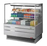 Turbo Air TOM-48L-UF-S-3S-N Merchandiser, Open Refrigerated Display