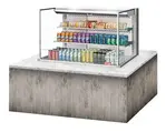 Turbo Air TOM-48L-UF-S-3SI-N Display Case, Refrigerated, Drop In