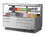 Turbo Air TOM-60L-UFD-S-2S-N Merchandiser, Open Refrigerated Display