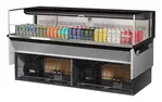 Turbo Air TOM-72L-UF-W(B)-1SI-N Display Case, Refrigerated, Drop In