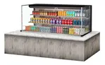 Turbo Air TOM-72L-UF-W(B)-3SI-N Display Case, Refrigerated, Drop In