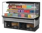 Turbo Air TOM-72L-UF-W(B)-3SI-N Display Case, Refrigerated, Drop In